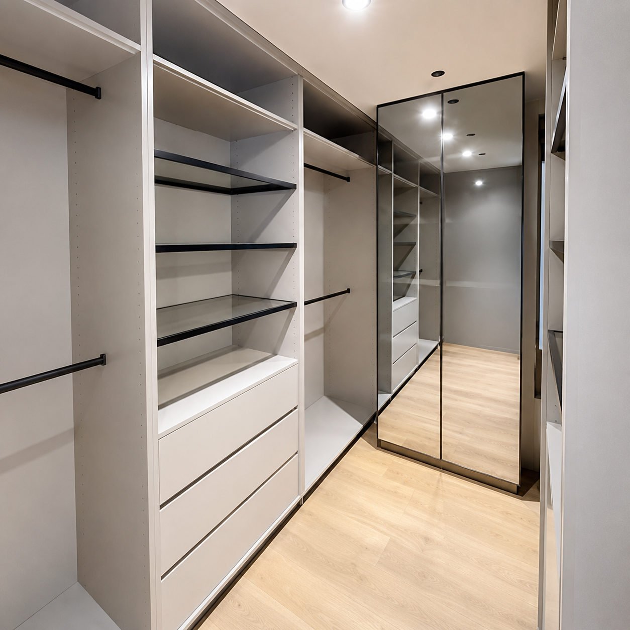 Walk-in Closet a Medida