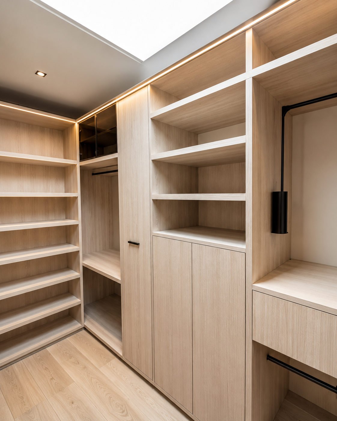 Closet con Iluminación LED