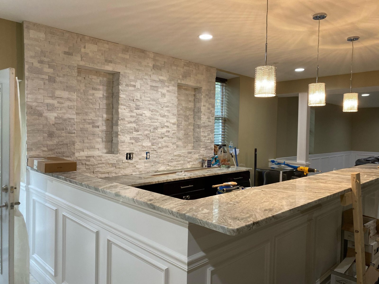 Cocina personalizada moderna en Silver Spring MD